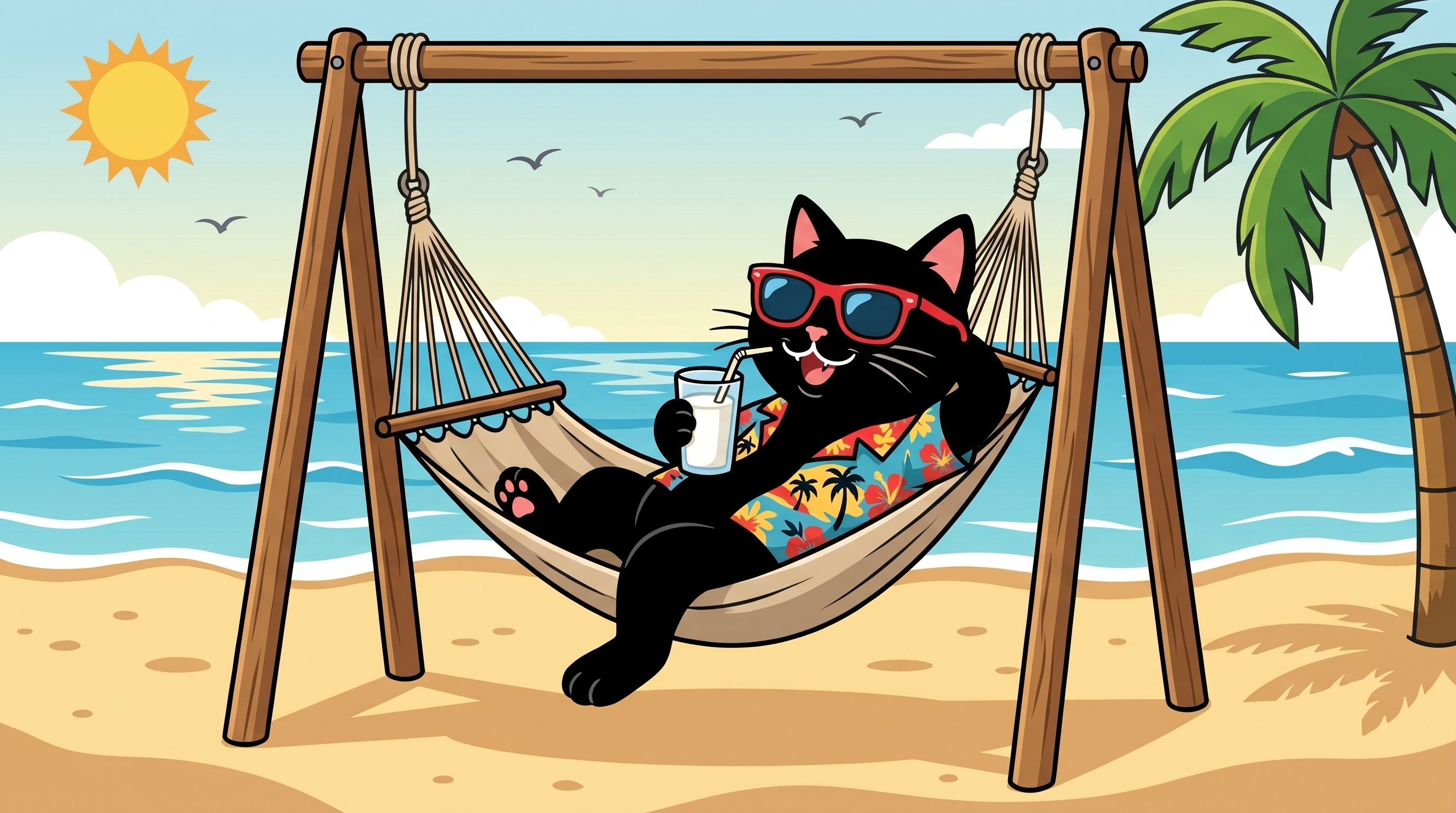 Summer Sale Hammock Scraper Cat Face